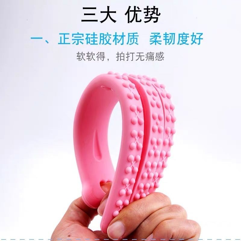 Ba Cánh Kinh Tuyến Pasha Ban Silicone Palm Pasha Ban Hộ Gia Đình Silicon Massage Dụng Cụ Tiện Dụng Cạo Pasha Dụng Cụ Tiện Dụng Toàn Thân GBGL