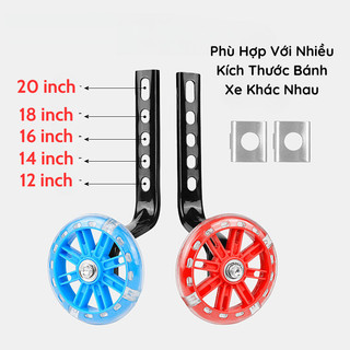 Bánh 12 14 16 18 20 Inch Đầy Đủ Phụ Kiện Lắp Đặt Đầy Đủ Phụ Kiện Lắp Đặt Bánh phụ xe