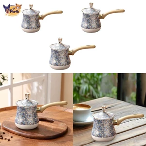 Nồi Cà Phê Có Nắp Thoải Mái Cắm Trại Nhà Bếp Đa Năng Nhà Hàng Có Tay Cầm Di Động Máy Pha Cà Phê Bơ Ấm Bình