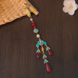 Mặt Dây Chuyền MAUROPOLI Thiết Kế Ban Đầu Cổ Sườn Xám Bấm Ve Áo Ruyi Phong Cách Retro Trung Quốc