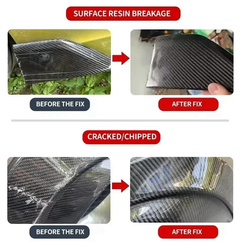 Keo dán sửa chữa sợi Carbon bằng nhựa Epoxy AB Keo A300g-B81g