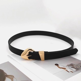 Thắt Lưng Nữ Thiết Kế Đơn Giản Với Khóa Kim Loại, Phù Hợp Váy và Quần Jean