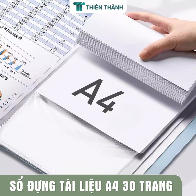 File Lá Đựng Tài Liệu A4 Siêu Bền– Tệp Hồ Sơ Nhựa Pastel Trong Suốt, Dễ Tìm Kiếm và Lưu Trữ Gọn Gàng