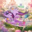 BH2 My Little Pony Tình Bạn Là Magic Đứng Tấm Pinkie Pie Acrylic Tấm Giá Đỡ Để Bàn Trang Trí HB2
