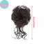 Sund Tổng Hợp Tóc Lộn Xộn Bun Phần Mở Rộng Xoăn Dài Chignon Co Giãn Lông Tơ Tóc Scrunchies Miếng Tóc Cho Nữ VN