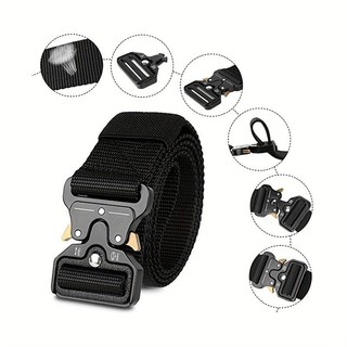 [COD] Thắt Lưng Ngoài Trời Kiểu Quân Đội – Dây Nịt Nylon Đa Năng, Tháo Lắp Nhanh, Phong Cách & Thực Dụng