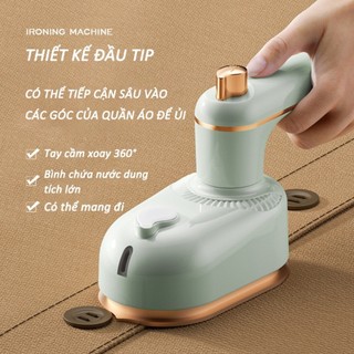 Bàn ủi hơi nước cầm tay DM-N1C du lịch - Thiết kế đa năng ủi đứng và treo với tay cầm xoay 360° tiện lợi di động mọi lúc