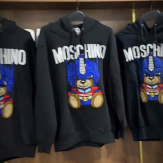 Áo Hoodie Mô Chi Nô Gấu Mũ Xanh Double - Six.Áo Nỉ, Áo Sweter Dày Dặn Dáng Rộng