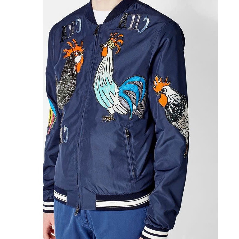 Áo Bomber Đàn Gà Trống KCloset Áo Khoác Gió Dù 2 Lớp Dày Dặn Dáng Rộng Nam Nữ NA970