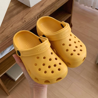 Xixitiao Ngoài Trời Thường Ngày Đơn Giản Bé Trai Bé Gái Đế Mềm Thoải Mái Giày Sandal Đi Biển Phong Cách Mới