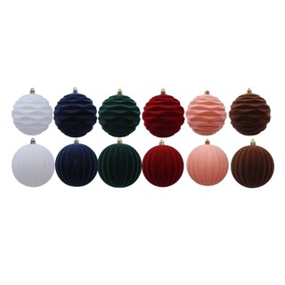 Mặt dây chuyền bóng Giáng sinh ASDFGER, Màu trơn 10cm Cây Giáng sinh Charm, Đồ dùng Giáng sinh đổ xô DIY Giáng sinh
