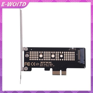 E-woitd NVMe PCIe x4 x2 M.2 NGFF SSD sang PCIe x1 chuyển đổi thẻ chuyển đổi PCIe x1 sang M.2 HNVN