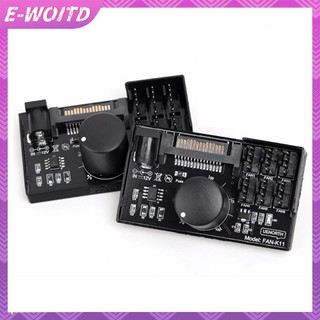 Bộ điều khiển tốc độ quạt máy tính E-WOITD Hub công suất cao SATA NAS PWM cho 6 quạt HNVN