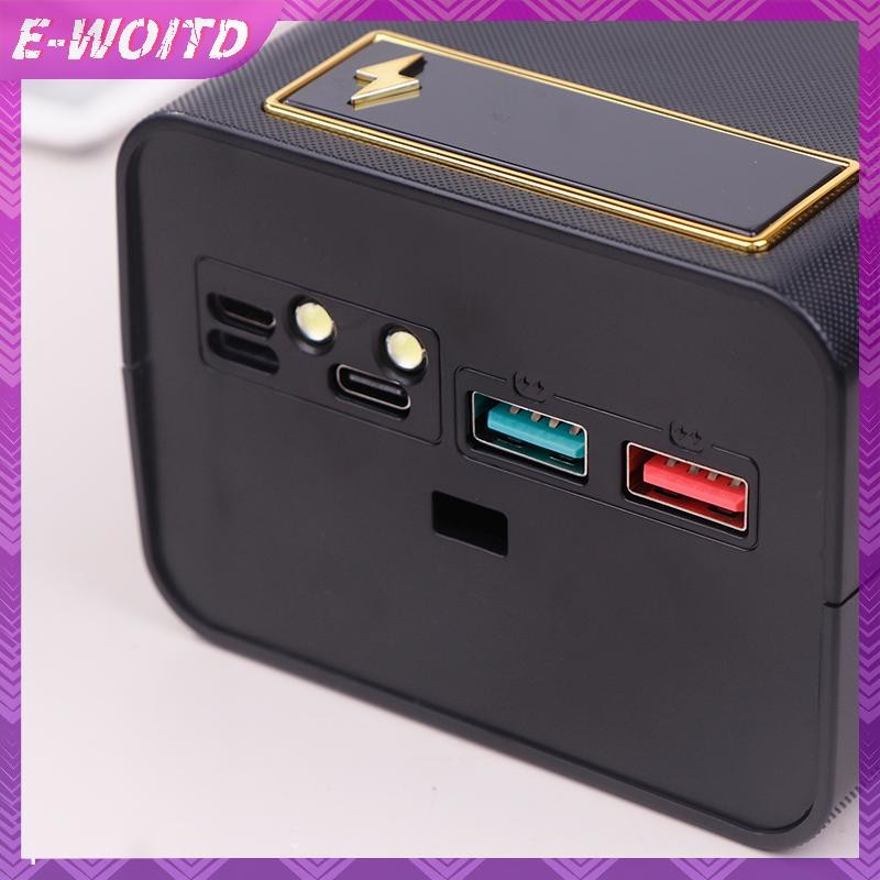 E-WOITD D21 21X18650 Vỏ Pin Hàn Free Case PD Có Hộp Sạc Đèn Có Thể Tháo Rời Di Động DIY E-WOITD