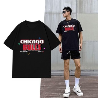 Áo tập luyện Chicago Bulls thoáng khí, thấm hút mồ hôi, phù hợp cho bóng rổ và thể thao