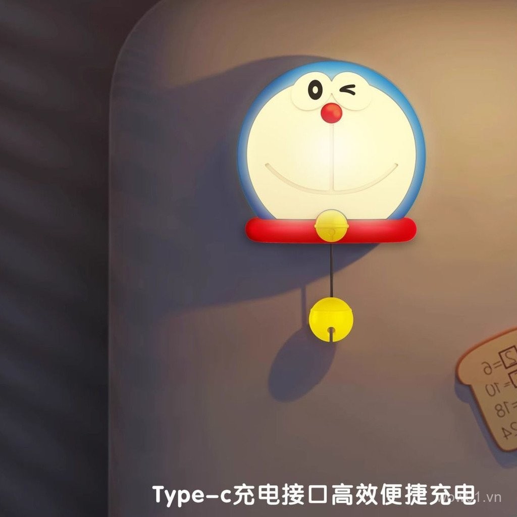 Bán Tinkerbell Mèo Hoạt Hình Sáng Tạo Pating Đèn Ngủ Phòng Ngủ Đầu Giường Trang Trí Không Khí Ánh Sáng Trẻ Em Cô Gái Phòng Mặt Dây Chuyền