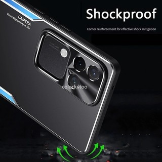 Vỏ Vivo V50 5G 2025 Cho Vivo V50 Lite V50E V30E V30 V40 Pro V30Pro V40Pro VivoV30 5G Vỏ Cứng Chống Sốc Kim Loại Hai Màu Chống Rơi Matte Full Camera Vỏ Bảo Vệ Điện Thoại