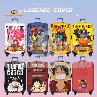 One Piece Luffy Hành Lý Có Thể Giặt Được Vali Bảo Vệ Chống Trầy Xước Vali Phù Hợp Với 18-32 Inch