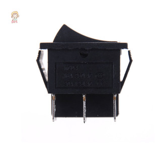 TWE 1 CÁI KCD4 Rocker Đen DPDT BẬT / TẮT / BẬT 6 PIN 16A / 250VAC 20A / 125VAC VN