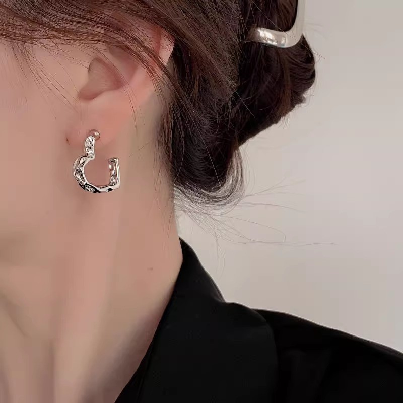 Bông tai bạc cao cấp, phong cách mới thời thượng