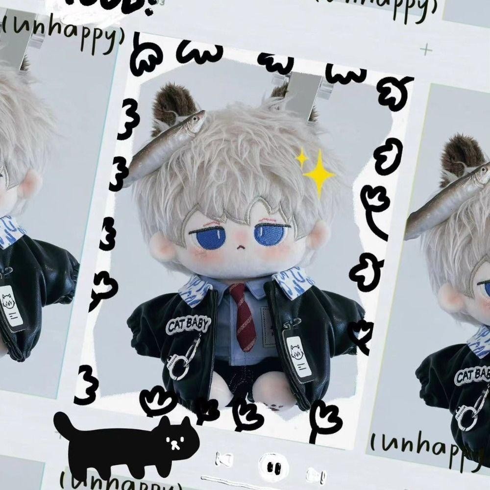 Bộ đồ trang phục thu nhỏ SEREIN, Phụ kiện búp bê Thay đổi trò chơi trang điểm Quần áo búp bê, Trang phục thay thế quà tặng trẻ em 20CM Bộ quần áo búp bê nhà chơi Bộ quần áo búp bê nhồi bông