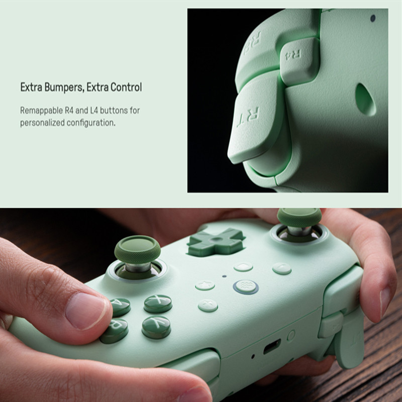 Mới 8BitDo Ultimate 2C Bộ Điều Khiển Chơi Game Không Dây Cho PC Windows 10 / 11 Steam Deck Raspberry Pi Android Phụ Kiện Trò Chơi