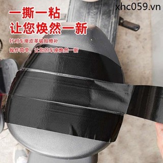 Băng đế vải một mặt có độ nhớt cao mạnh mẽ Sửa chữa ghế Sofa bằng da tự dính Phụ kiện ghế ô tô Da sửa chữa giường Miếng dán da nhân tạo 2 bánh Sửa chữa đệm ghế xe điện