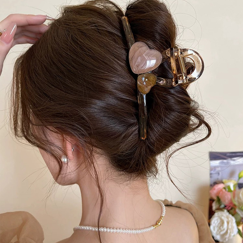 Kẹp tóc lớn cảm giác cao cấp, style Hàn Quốc đơn giản, dành cho nữ