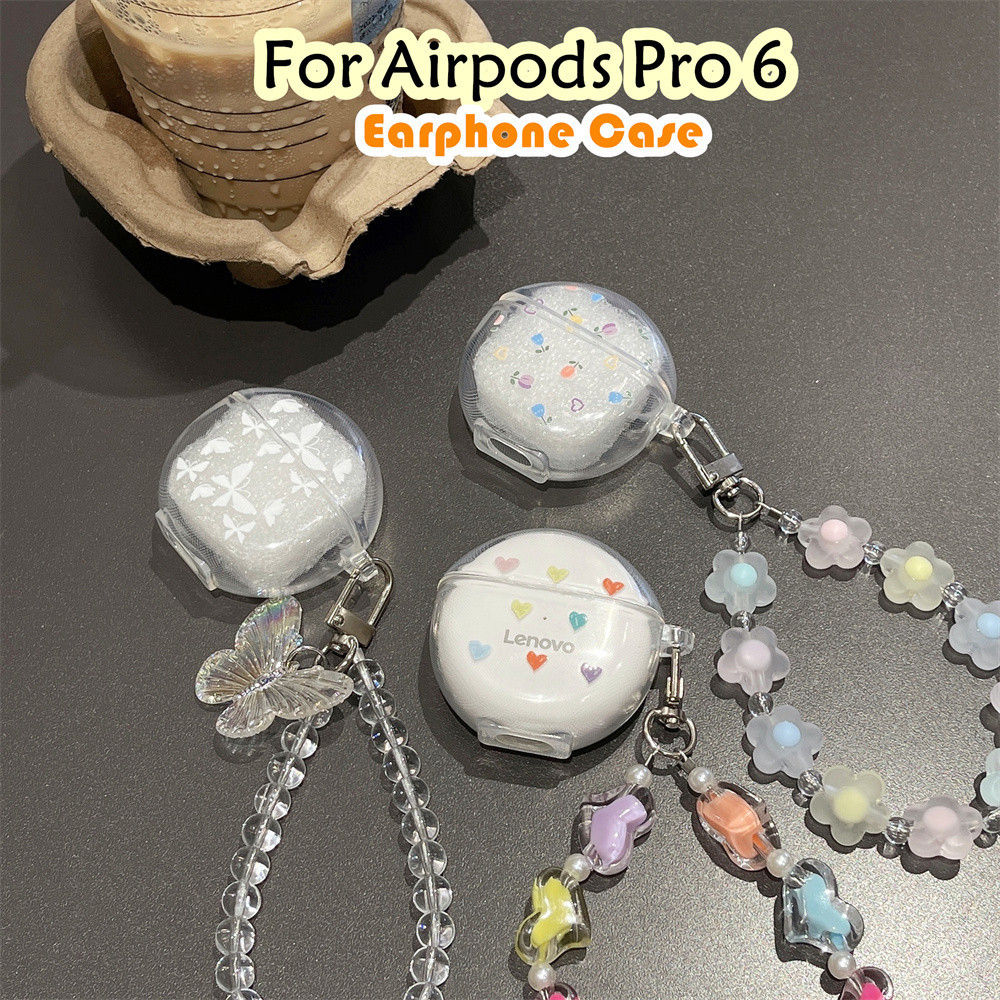 [Ngôi sao tương lai] Dành cho vỏ Airpods Pro 6 Vỏ tai nghe silicon mềm Vỏ hoa dễ thương DIY
