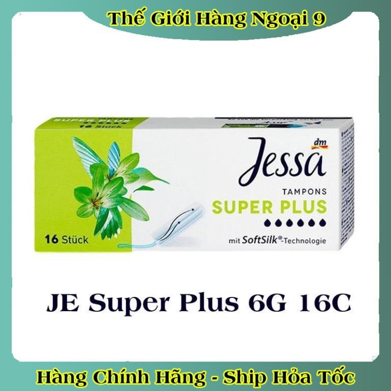 Băng vệ sinh Tampon Jessa hộp đủ size - Hàng Nội Địa Đức