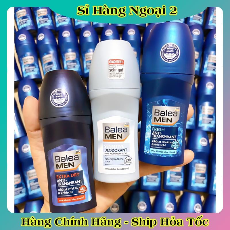 [DATE MỚI NHẤT] Lăn khử mùi cơ thể cho nam Balea Men 50ml Đức