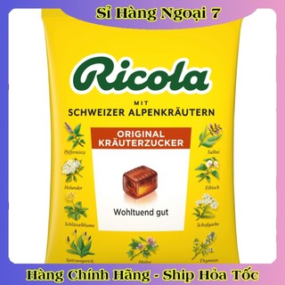 [DATE MỚI NHẤT] Kẹo ngậm thảo dược Ricola Original Đức viên giảm ho, khàn giọng - Hàng nội địa Đức