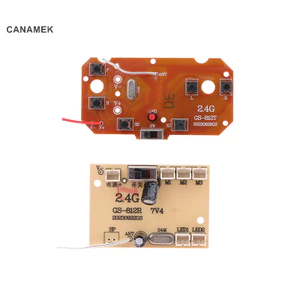 Canamek 1 Bộ Dành Cho Xe RC Điều Khiển Từ Xa Đồ Chơi Phần 6CH 2.4G Điều Khiển Từ Xa Chất Lượng Cao 27 MHz Mạch Bộ Phát PCB Bảng Thu CSF