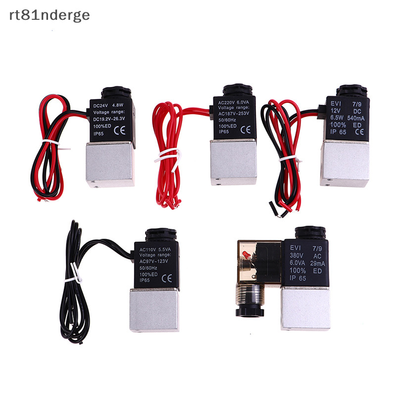Ge 12V 24V 110V 220V 380V Van điện từ 1 / 8 "Van khí nén trực tiếp 2 chiều n