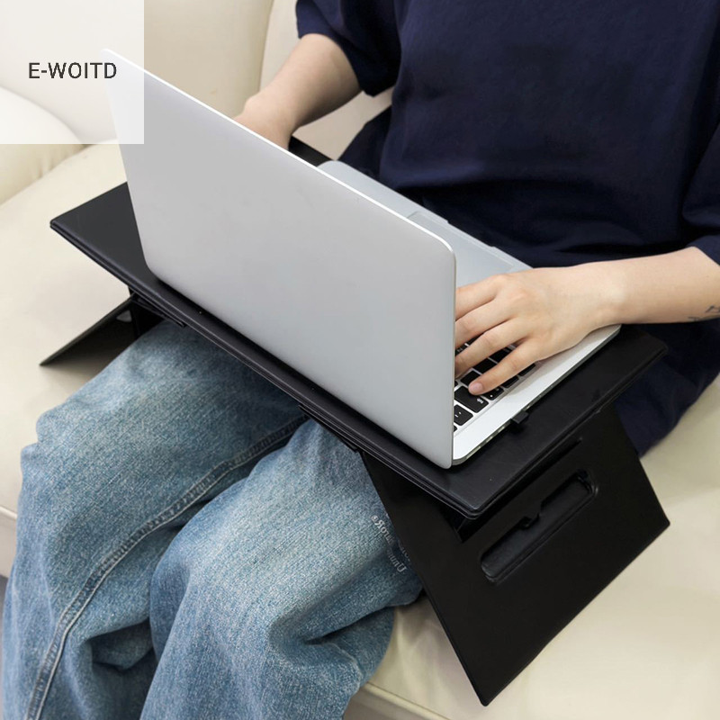 E-woitd Có Thể Gập Lại Laptop Bàn Làm Việc Mini Di Động Notebook Giá Đỡ Máy Tính Ô Tô Phòng Khách Sofa Giường Làm Việc Đọc Sách Dụng Cụ Chơi TV PC HNVN