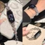 Dây đeo kim cương Hello Kitty cho Xiaomi Smart Band 9/8/10, vòng đeo tay hoạt hình dễ thương, phụ kiện nữ