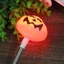 QEARY 4 Đèn Lồng Halloween, Gậy Nhấp Nháy Đèn Lồng Tay Bí Ngô Dạ Quang, Mùa Xuân Vui Nhộn Sáng Cây Đũa Phép Hoạt Hình Trang Trí Bí Ngô Dính Đèn Lồng Tiệc Halloween