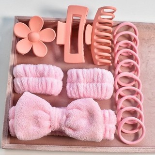 Bộ 16 chi tiết kẹp tóc, băng đô và chun tóc tiện dụng cho phụ nữ - Women