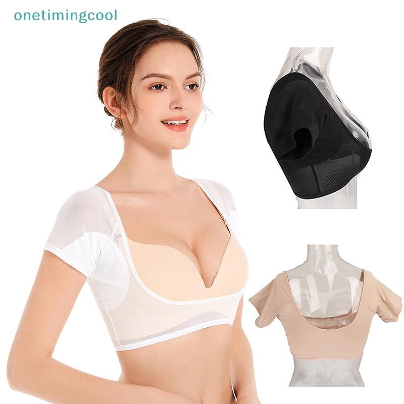 Onetimingcool Nách Mồ Hôi Áo Thun Nữ Hình Nách Có Thể Tái Sử Dụng Miếng Lót Mồ Hôi Có Thể Giặt VN