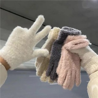 Găng Tay Lông NCE Nhung Dày Chống Gió, Ấm Áp Cho Mùa Đông