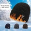 Mũ dệt kim CHEESELY - Beanie thời trang và mũ thể thao lót nhung, giữ ấm tốt, phù hợp cho nam giới dùng ngoài trời
