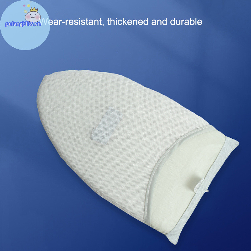 Pufangbliss May Hấp Ủi Găng Tay Chống Hơi Nước Mitt Có Vòng Ngón Tay Găng Tay Chịu Nhiệt Cho Quần Áo Hấp Bảo Vệ Cầm Tay VN