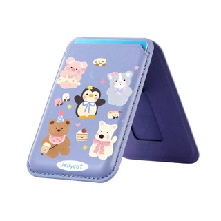 Chim Cánh Cụt Gấu Con Họa Tiết Ví Cho iPhone 16 15 14 13 12 11 Pro Max Plus Bao Da Thẻ Điện Thoại Cho Ốp Lưng Bỏ Túi Bao