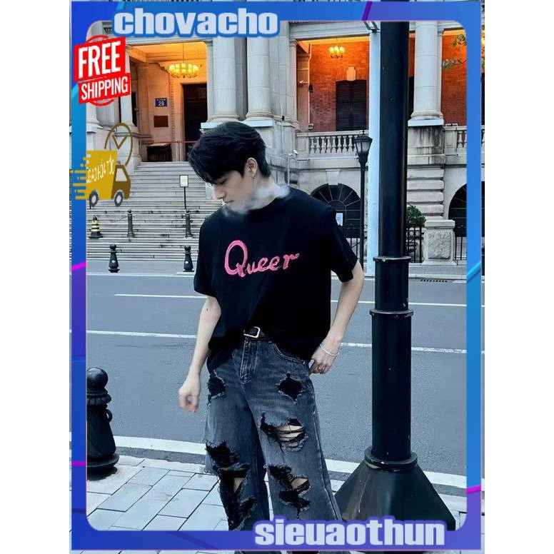 Áo thun Stee Cổ tròn TICI QUEER ICVCVNI Unisex