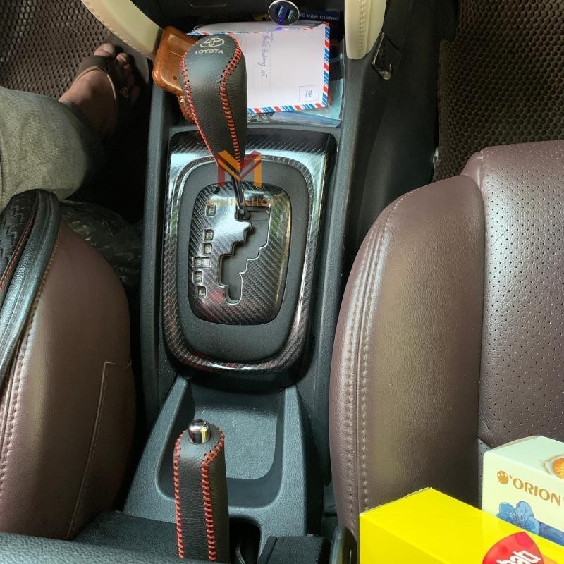 Bao Da Cần Số, Tay Phanh TOYOTA  ALTIS, RUSH STD(2014-2021), VIOS 2014-2018 da bò, khâu thủ công