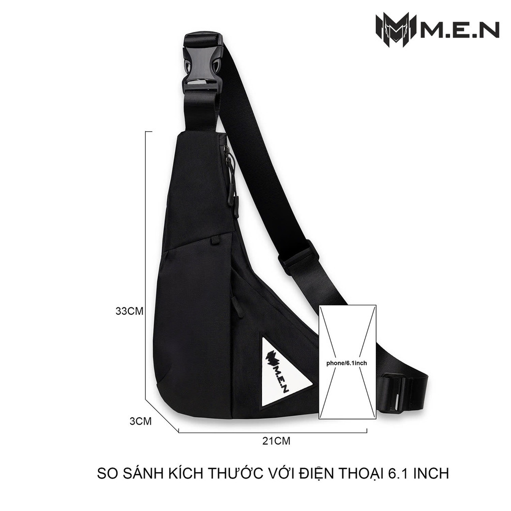 Túi đeo chéo nam nữ thời trang MEN D6 tiện ích [GIAM GIA]