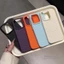 Ốp điện thoại iPhone 16 15 14 13 12 11 Pro Max X Xr Xs Max Ốp lưng mềm màu kẹo