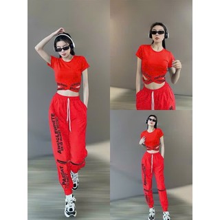 Quần thể thao jonger gió thể thao nữ có khóa gối tập gym, zumba, aerobic năng động trẻ trung