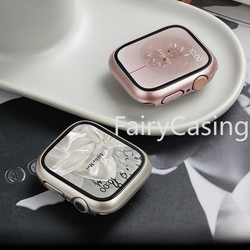 Ốp Bảo Vệ Màn Hình S11 Cho Apple Watch Cover Series 11 10 46mm 42mm 41mm 40mm 44mm 45mm Kính Cường Lực + Ốp Lưng Cho iWatch 49mm Ultra 2 9 8 7 6 5 4 SE