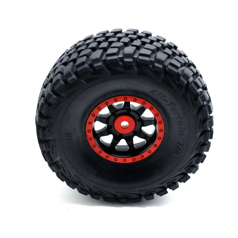4 Kim Loại Khóa Ngắn Bánh Xe Vành Adapter Gioăng Cho Trxs UDR Không Giới Hạn Sa Mạc Racer 1 / 7 RC Xe Nâng Cấp Phần